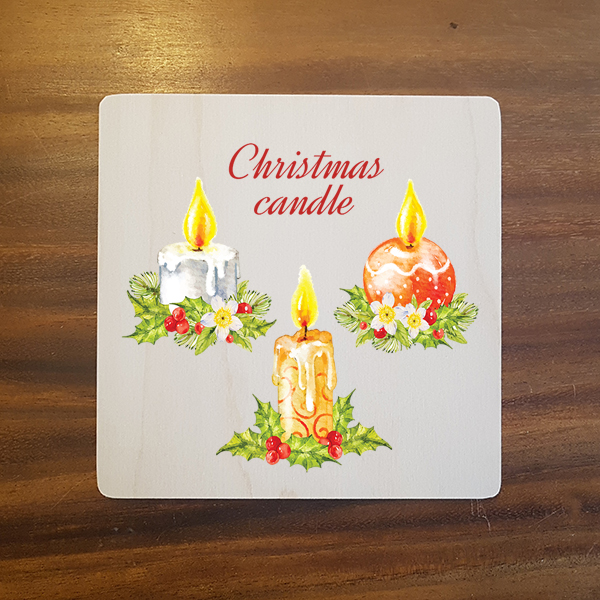 card-018 크리스마스카드 특별한 우드카드
