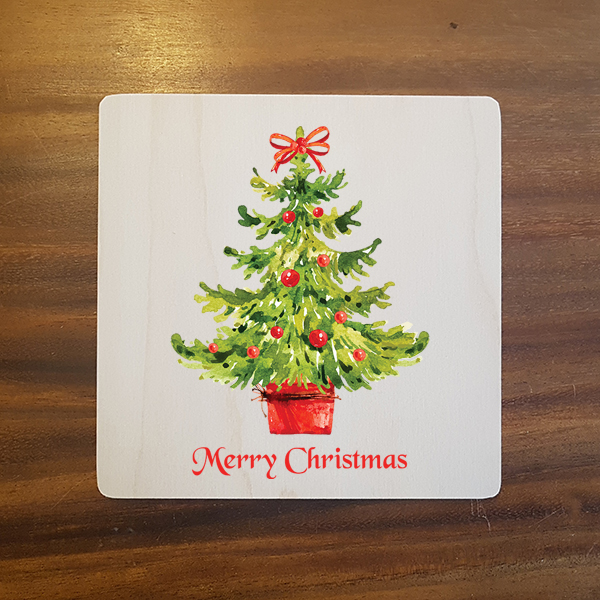 card-023 크리스마스카드 특별한 우드카드